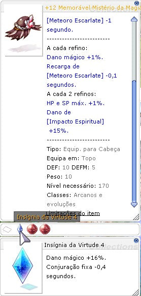 +12 Memorável Mistério da Magia IV4 AGI+5 AGI +3 (NIDHOGG)
