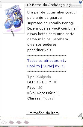 +9 Botas do ArchAngeling (NIDHOGG)