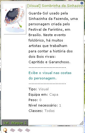 [VISUAL] Sombrinha da Sinhazinha (NIDHOGG)