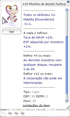 +10 Mochila de Amistr FURTIVA [1] (NIDHOGG)