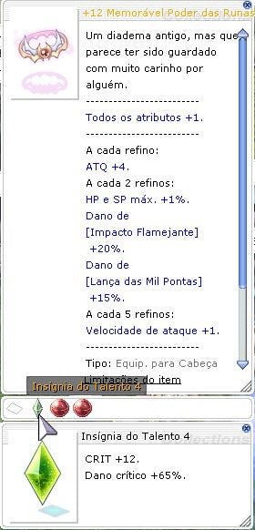 +12 Memorável Poder das Runas IT4 AGI+3 INT+3 (NIDHOGG)
